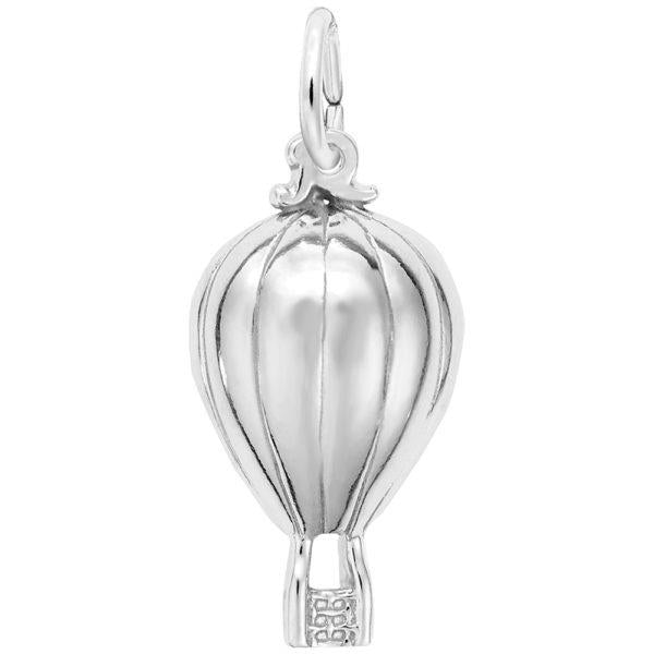 Sterling Silver Hot Air Balloon Charm