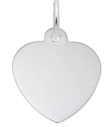 Sterling Silver Heart Charm