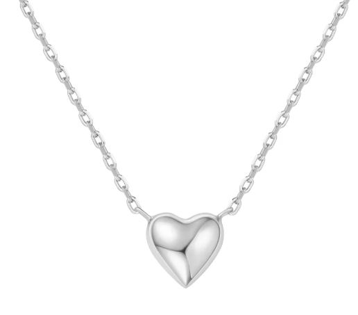 Sterling Silver Sweetheart Necklace