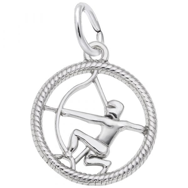 Sterling Silver Charm - Sagittarius