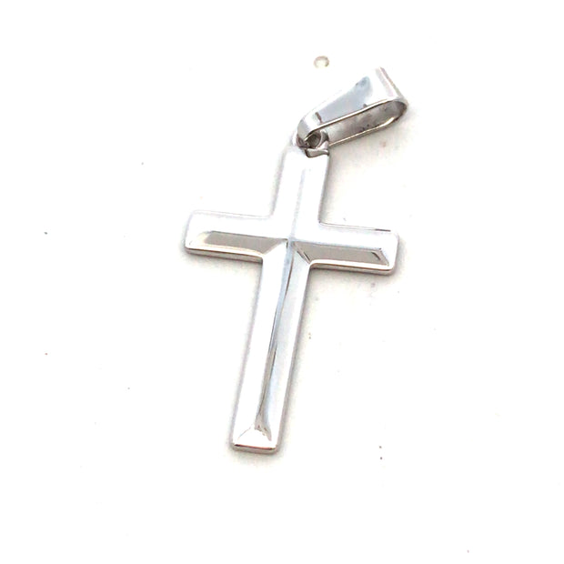 Sterling Silver High Polished Cross